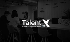 TalentXのホームページ画像